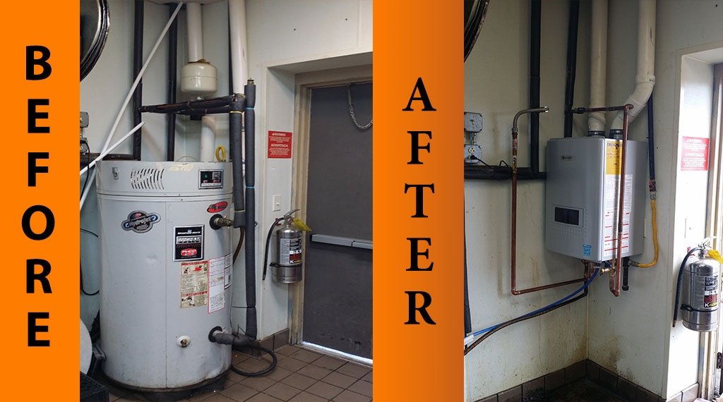 Replace to Tankless Palomilla\
