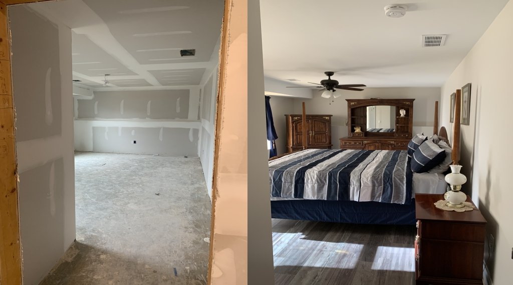 Basement Bedroom