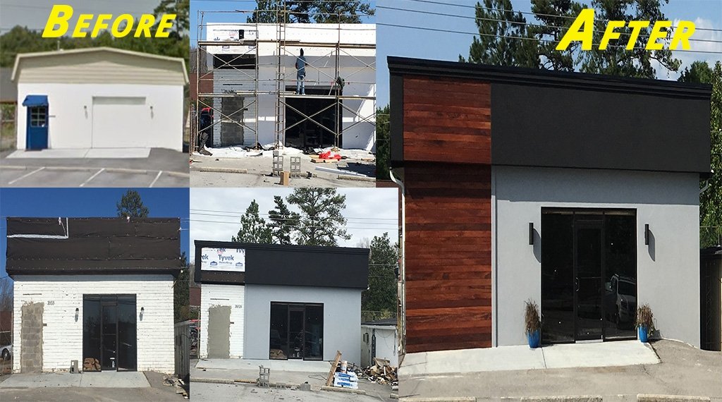 Re-Face Building in Suwanee